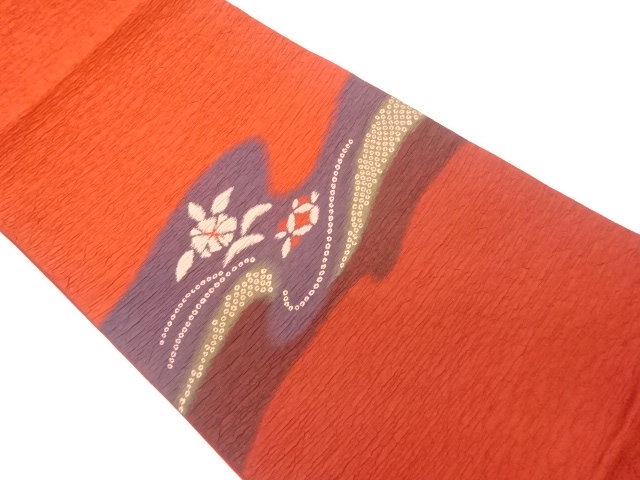 JAPANESE FUKURO OBI / MATELASSE / WOVEN KANOKO PATTERN